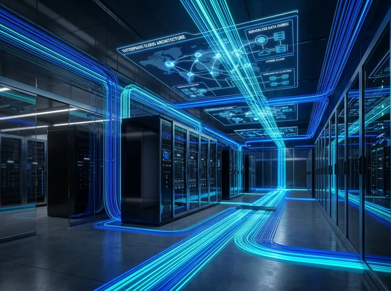 Enterprise cloud architecture and serverless infrastructure